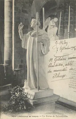 Presqu'île de Rhuys — A Estátua de São Gildás