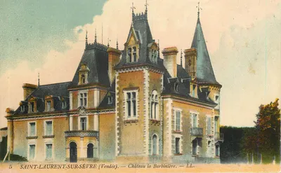 Saint-Laurent-sur-Sèvre (Vendée) — Castelo La Barbinière — LL.