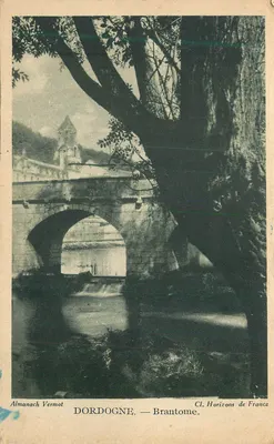 Dordogne — Brantôme — Almanach Vermot, Horizons de France