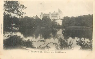 PierreFonds - Château vu du Bois d'Haucourt — Decelle, Compiègne, n°2