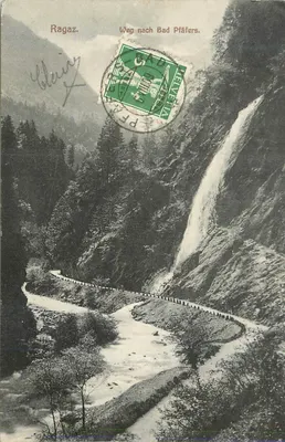 Ragaz — Chemin vers Bad Pfäfers — éditeur inconnu