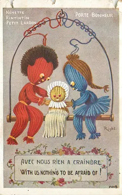 Nénéte Rintintin e Petit Lardon — Porte Bonheur — Right, 1908