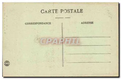 N.-D. de la Garde - Marseille — editor B&G, n° de série 1524 — Verso