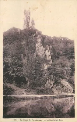 Environs de Fontenay — Le Roc Saint-Luc — n° 386