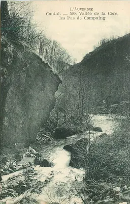 Les Pas de Compaing — Vale da Cère, Cantal — L'Auvergne