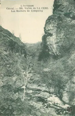 Les Rochers de Compaing — Vallée de la Cère, Cantal — L'Auvergne
