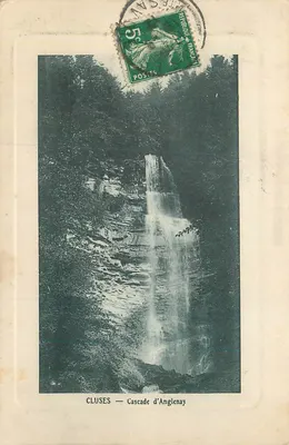 Cluses — Cascata de Anglenaz — editor não visível