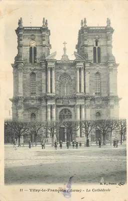 Vitry-le-François (Marne) - A Catedral — B.F., PARIS, n°11