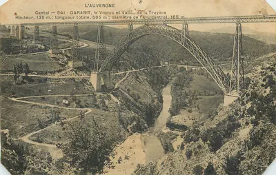 Garabit - Der Viadukt und Tal der Truyère — L'Auvergne
