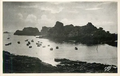 Porto de pesca em Rochefort — vista panorâmica — Gaby