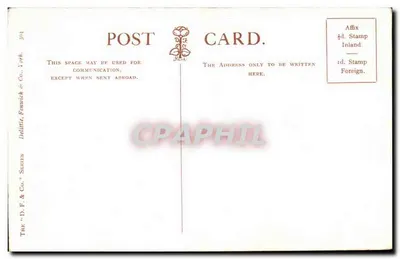 Król Jan podpisuje Magna Carta — Delitté & Co. seria 'D. F. & Co.' n°384 — Rewers