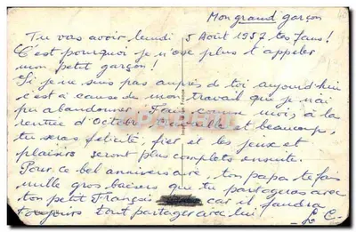 Rozes — Verjaardag — Drukkerij in Frankrijk — Achterkant