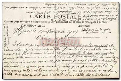 Kobieta w samochodzie ozdobionym kwiatami — kwieciarnia na balkonie — Złożone w Paryżu, nr 2 — Rewers