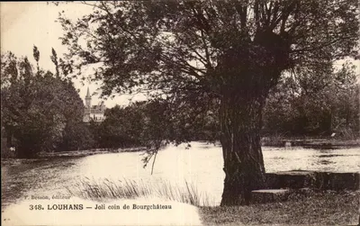 Bourghâteau — Lugar bonito de Bourghâteau — F. Besson, editor, n° 348