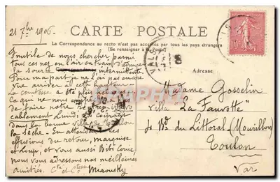 VALS-LES-BAINS — A Intermittente — C. Aruge filho, editor, Aubenas (Ardeche) — n°220 — Verso
