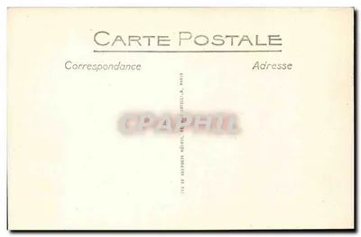 Saint-Brieuc - La Piazza della Prefettura e la Cattedrale — Edit. Basquin — Verso