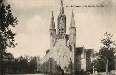 Le Faouët — A Capela Saint-Fiacre — Coleção Mézaru, n°521