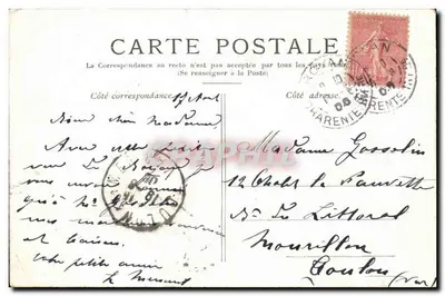 Royan — Pontaillale, vue générale de la plage — Carte de la Nouvelles Galeries — Verso