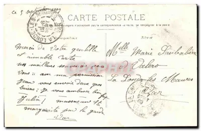 Toulon — O Quadrado do Porto — Editor P. B. Toulon, n° 89 — Verso