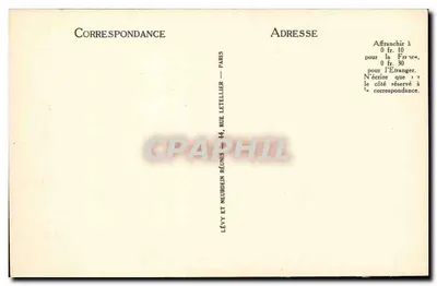 L'ARDÈCHE PITTORESQUE — O Bosque de Païolive — O Cuirassé — LL — Verso