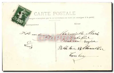 Belfort — Il Ponte e il Boulevard Carnot — A. et H. C. — Verso