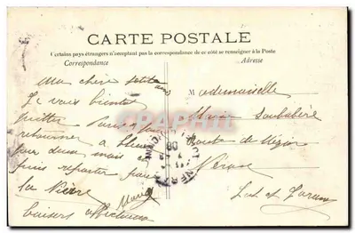 Paris — Praça e Rua François Ier — editor desconhecido, n° 683 — Verso