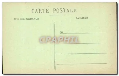 A Capela de Perguet — Environs de Fouesnant — Coleção Villard, n° 55768 — Verso