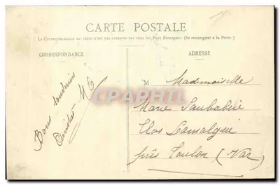 Floresta de Fontainebleau — Vista da Torre Denecourt — Editor não identificado, n° 88 — Verso