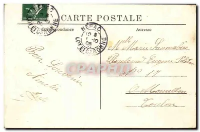 Nérac — O Castelo de Henrique IV (século XVI) — Fototipia Perret, Agen, n° 259 — Verso
