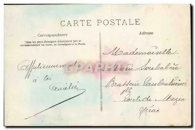 Soldato francese e donna — scena di guerra e amore — B.C.I. n°538 — Verso