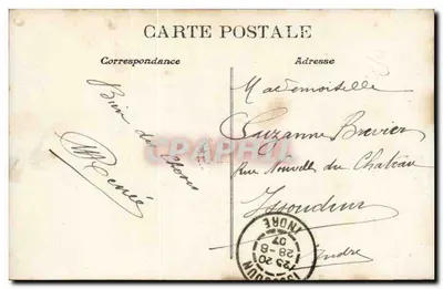 Gondola decorada — Veneza — editor A. S. n° 557 — Verso