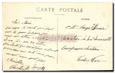 Nyons — La Chiesa di Bon-Secours — Editore anonimo, numero di serie non visibile — Verso