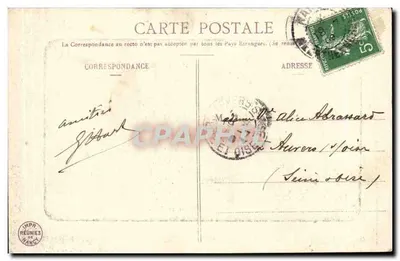 Nancy - Hémicycle de la Carrière - Palais du Gouvernement - Pépinière — Verso