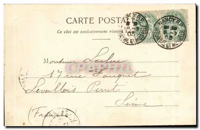 Nancy — Plac św. Epvre — wydawca Maison des Magasins Neuns, nr 65 — Rewers