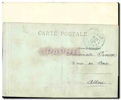 Zamek Pierrefonds — Park z Jeleniami — L.I. — Wydawca L.I. nr 46 — Rewers
