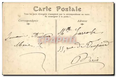 Zamek PIERREFONDS — Widok z Wzgórza — ND Phot — Rewers