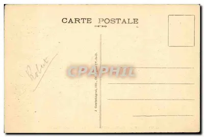 Châtelguyon — Os Grandes Hotéis — J. Goustezhang, editor. Orléans (Fr-de-D.) — Verso