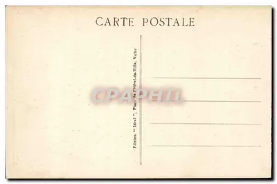La Sioule y el Viaducto de los Fades vistos desde las Gorges de Chambonnet — L’Auvergne pittoresca — Tarjeta postal antigua, n°2799 — Reverso