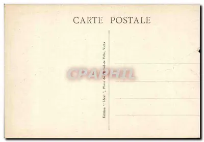 L'Auvergne pittoresque — A Usina Elétrica dos Fades na Sioule e o Desvio — Edição 'Idéal' n°2798 — Verso