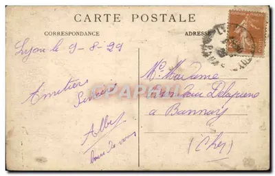 LYON — Uma caminhada no lago no Parque da Tête-d'Or — E.R. n°556 — Verso