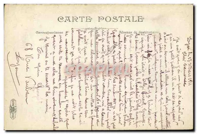 Lyon. Fourvières widziana z wież S' Jean — Wydawca L.V. & Cie, nr 61 — Rewers
