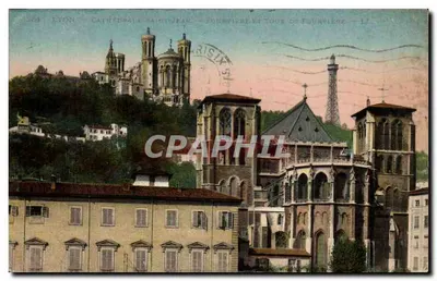ÉVIAN - CATEDRAL SÃO JOÃO - FOURVIERE E TORRE DE FOURVIERE - LI