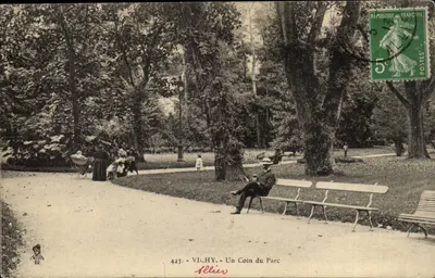 Vichy - Un Coin du Parc — Allier, n°423