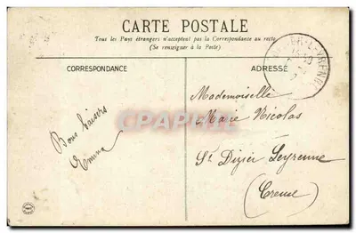 Vichy — Source Hôpital — G.D. — Verso
