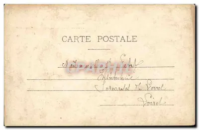 Mulher com chapéu florido — poema sobre o liseron — A. N. Paris, n° 302 — Verso