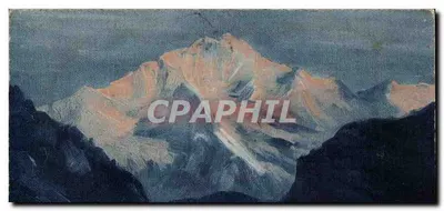 Núi tuyết phủ — cảnh quan toàn cảnh — Nhà xuất bản Pháp