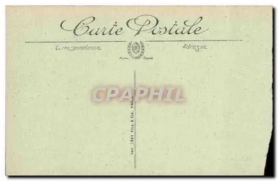 Igreja de Mozac — Capitel do déambulatório (século XII) — Amat, Editor — Riom — Verso