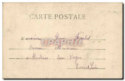 Młody para w wnętrzu — M.F. Paris, n° IV — wydawca M.F. Paris — Rewers