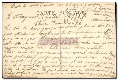 Lachende jonge vrouw — rozen en bloemmotief — uitgever CIRCE n°4313 — Achterkant