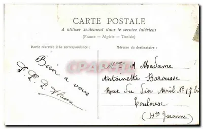 Primeiro encontro — cena romântica — P.S.C. Paris — Verso